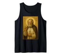 Icône chrétienne orthodoxe de Saint Séraphim Débardeur