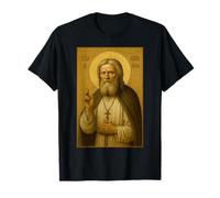 Icône chrétienne orthodoxe de Saint Séraphim T-Shirt