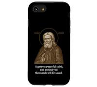 Icône chrétienne orthodoxe de Saint Séraphin de Sarov Coque pour iPhone SE (2020) / 7/8