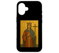 Icône chrétienne orthodoxe de Sainte-Hélène Coque pour iPhone 16