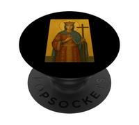 Icône chrétienne orthodoxe de Sainte-Hélène PopSockets PopGrip Adhésif