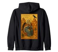 Icône chrétienne orthodoxe du prophète Élie Sweat à Capuche