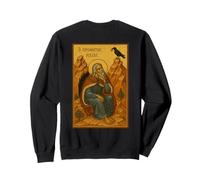 Icône chrétienne orthodoxe du prophète Élie Sweatshirt