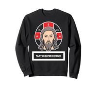 Icône chrétienne orthodoxe Orientale du Christ pantocrator Sweatshirt