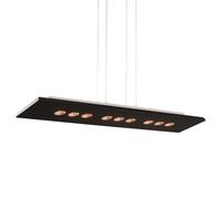 Icone Confort 10SR Pendelleuchte, noir, feuille de cuivre