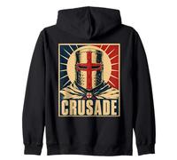 Icône de Guerrier médiéval Casque Chevalier Croisade Sweat à Capuche