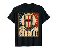 Icône de Guerrier médiéval Casque Chevalier Croisade T-Shirt