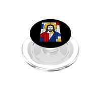 Icône de la cathédrale Gothique de Jésus Style sacré chrétien Foi Art PopSockets PopGrip pour MagSafe