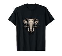 Icône de la Faune Africaine tête d'éléphant T-Shirt