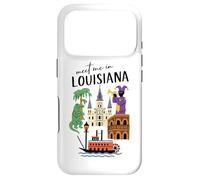 Icône de la Nouvelle-Orléans Let The Good Times Roll Coque pour iPhone 17 Pro