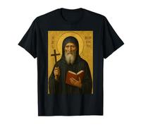Icône de St Benedict - catholique St Benedict T-Shirt