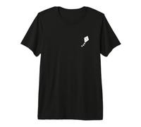 Icône Dessin Graphique Minimaliste Simple cerf-Volant T-Shirt Haut de Gamme