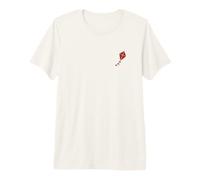 Icône Dessin Graphique Minimaliste Simple cerf-Volant T-Shirt Haut de Gamme