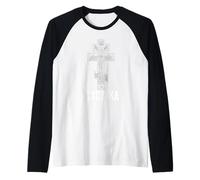 Icône du Crucifix chrétien orthodoxe Oriental Manche Raglan