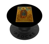 Icône du prophète orthodoxe Daniel PopSockets PopGrip Adhésif