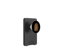 Icône Florale Saint Michel Archange avec épée et Ailes PopSockets PopWallet pour MagSafe