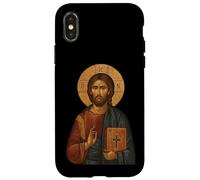 Icône Grecque orthodoxe du Seigneur Jésus-Christ Coque pour iPhone X/XS
