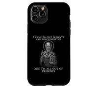 Icône I Came to Give Presents and Punch Heretics St Nicolas Coque pour iPhone 11 Pro