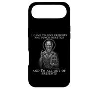 Icône I Came to Give Presents and Punch Heretics St Nicolas Coque pour iPhone Air