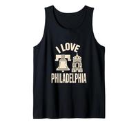 Icône I Love Philadelphia Liberty Bell Débardeur
