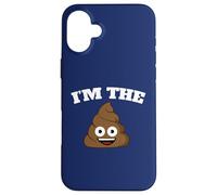 Icône I'm The Shit Funny Poop Coque pour iPhone 16 Plus