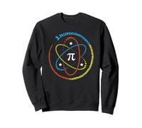 Icône Irrationnel Nombre Pi Symbole Infini Atome Physique Maths Sweatshirt