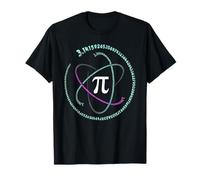 Icône Irrationnel Nombre Pi Symbole Infini Atome Physique Maths T-Shirt
