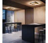 Icone Luce Petra Plafonnier LED avec spot suspendu, PETRA-P3OERU,