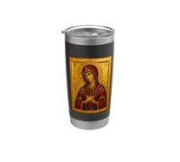 Icône Notre-Dame des Douleurs - les Sept Épées de Marie Gobelet isotherme en acier inoxydable double paroi