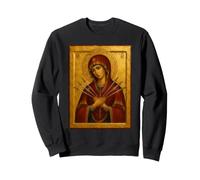 Icône Notre-Dame des Douleurs - Les Sept Épées de Marie Sweatshirt