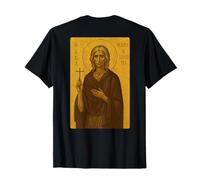 Icône orthodoxe Byzantine de Sainte Marie d'Egypte T-Shirt