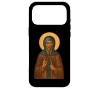 Icône orthodoxe d'Antoine Le Grand Coque pour iPhone 17 Pro Max