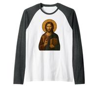 Icône orthodoxe de Jésus-Christ Le Maître Manche Raglan
