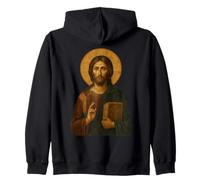 Icône orthodoxe de Jésus-Christ Le Maître Sweat à Capuche