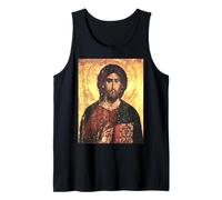 Icône orthodoxe de Jésus-Christ Pantocrator de Hilandar Tout-Puissant Débardeur