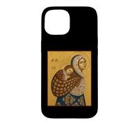 Icône orthodoxe de la Berceuse de Theotokos Coque pour iPhone 15