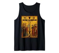Icône orthodoxe de la Crucifixion du Christ Débardeur