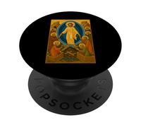 Icône orthodoxe de la Résurrection du Christ PopSockets PopGrip Adhésif