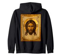 Icône orthodoxe de la Sainte Face du Christ Sweat à Capuche