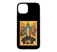 Icône orthodoxe de la Souffrance de l'enfer Coque pour iPhone 15 Plus