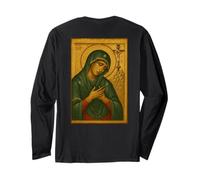 Icône orthodoxe de la Vierge Marie des Lamentations Manche Longue