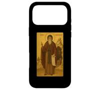 Icône orthodoxe de Saint Antoine Le Grand Coque pour iPhone 17 Pro Max