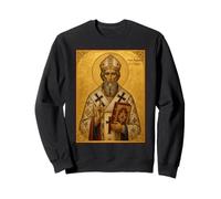 Icône orthodoxe de Saint Augustin d'Hippone Sweatshirt