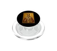 Icône orthodoxe de Saint Augustin PopSockets PopGrip pour MagSafe