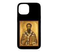 Icône orthodoxe de Saint Basile de Césarée Coque pour iPhone 15