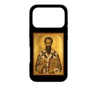 Icône orthodoxe de Saint Basile de Césarée Coque pour iPhone 17 Pro