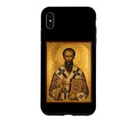 Icône orthodoxe de Saint Basile de Césarée Coque pour iPhone XS Max