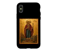 Icône orthodoxe de Saint Christophe - à tête de Chien Coque pour iPhone X/XS