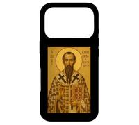 Icône orthodoxe de Saint Clément d'Alexandrie Coque pour iPhone 17 Pro
