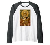 Icône orthodoxe de Saint Denys l’Aréopagite Manche Raglan